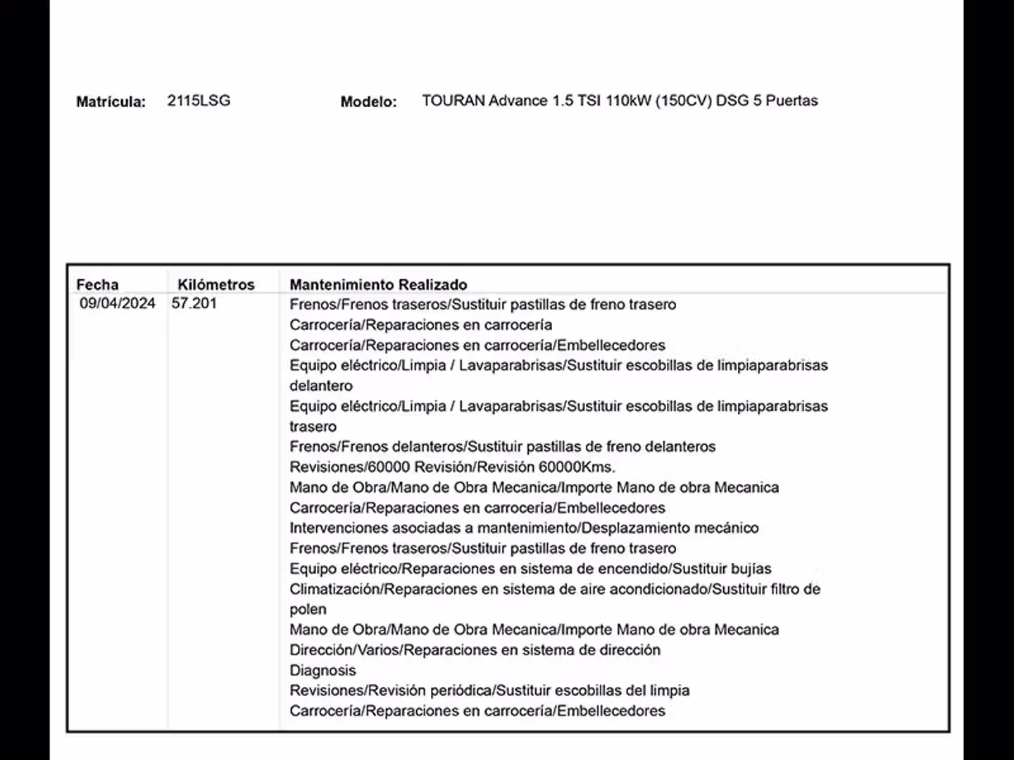 Mantenimiento
