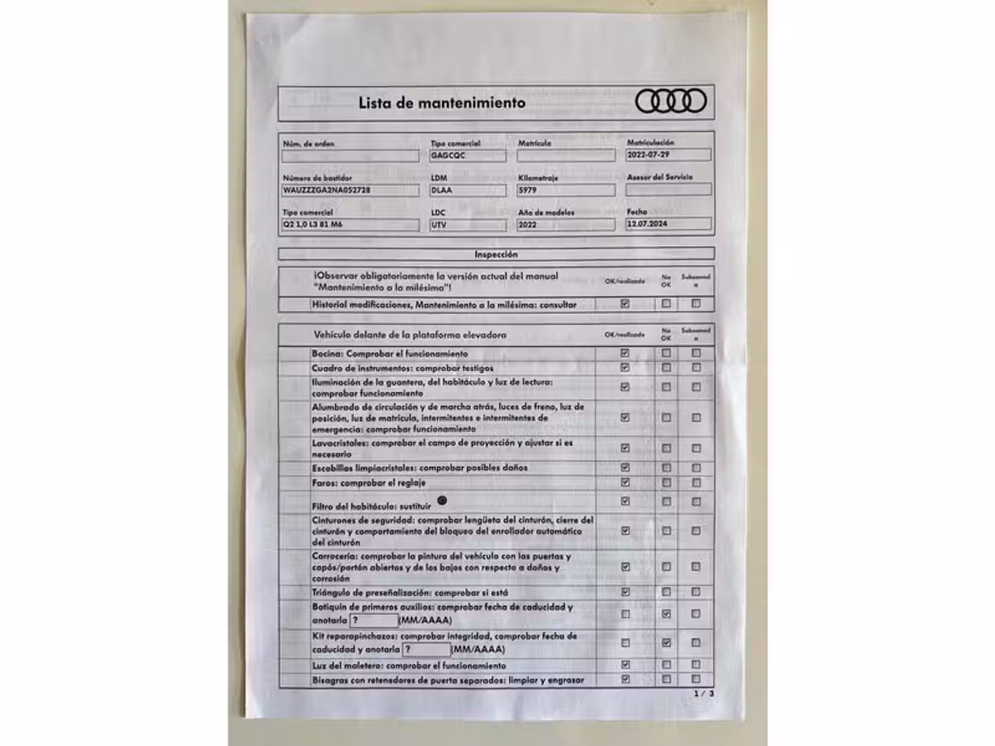 Mantenimiento