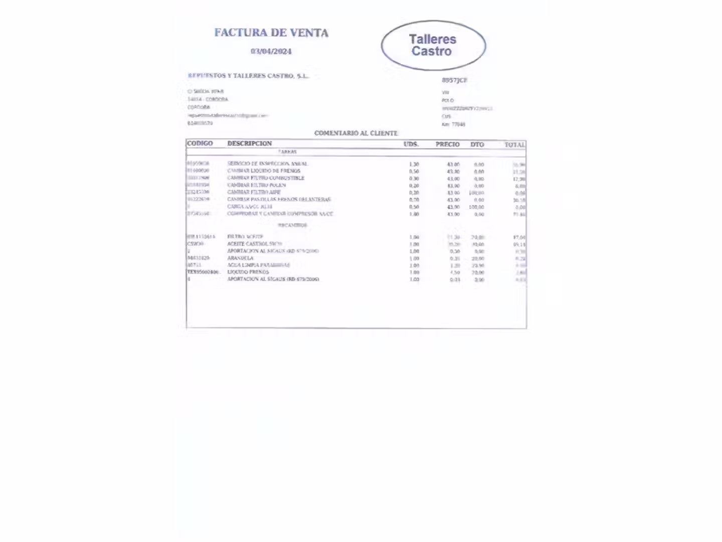 Mantenimiento