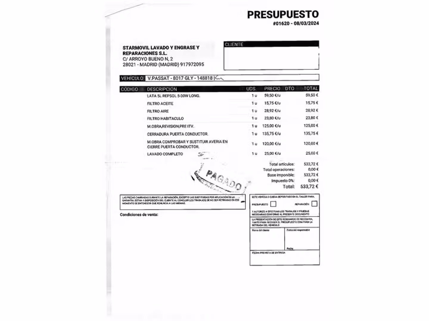 Mantenimiento