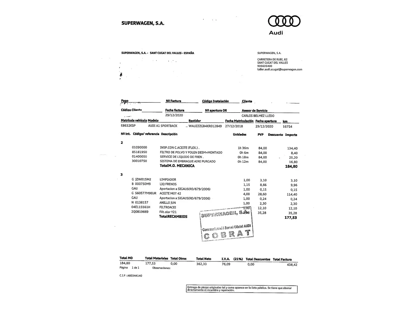 Mantenimiento