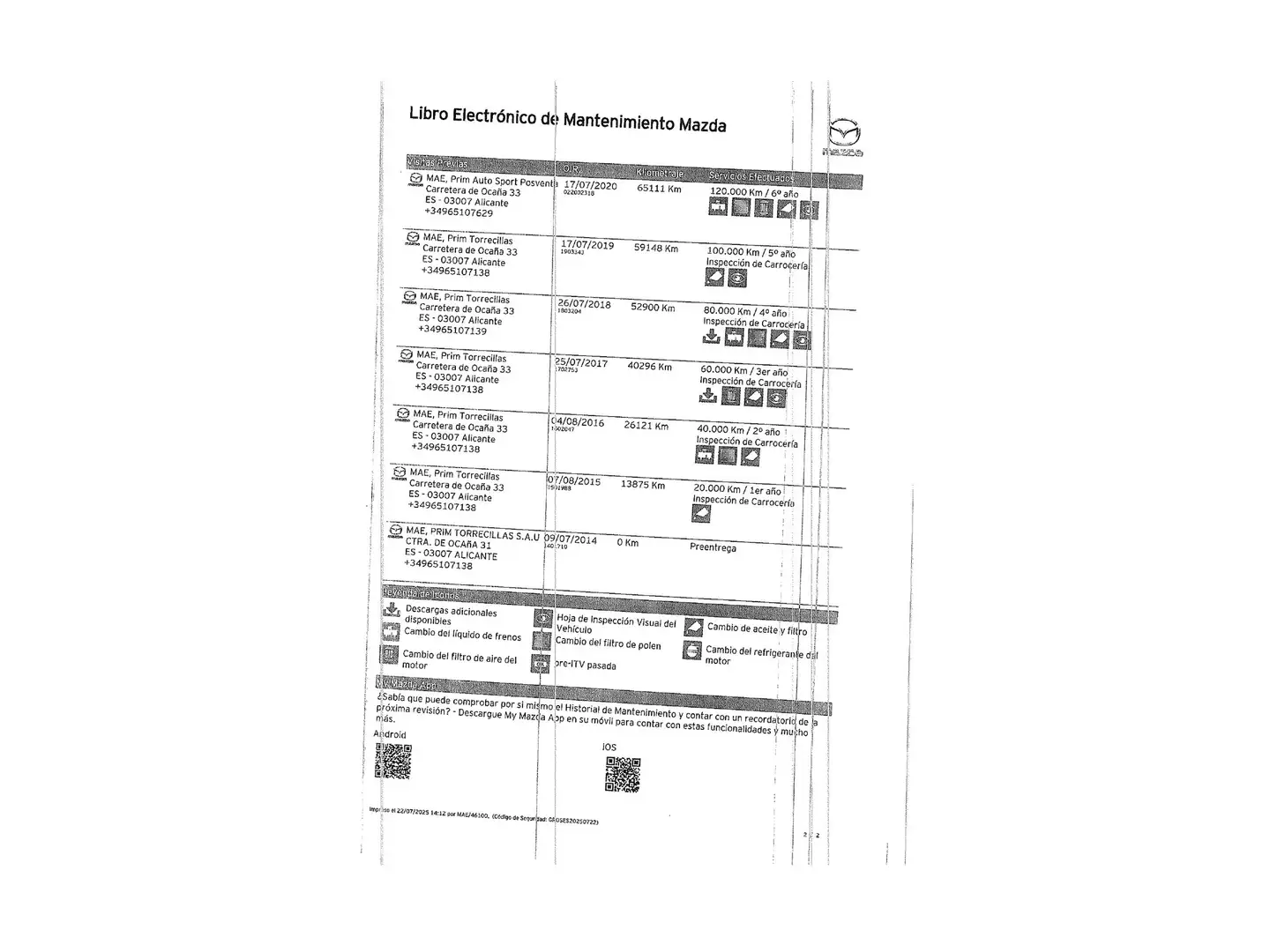 Mantenimiento