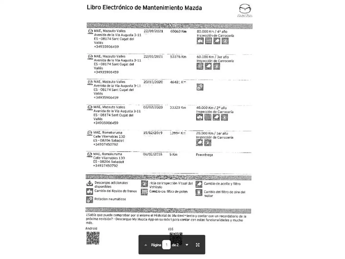 Mantenimiento