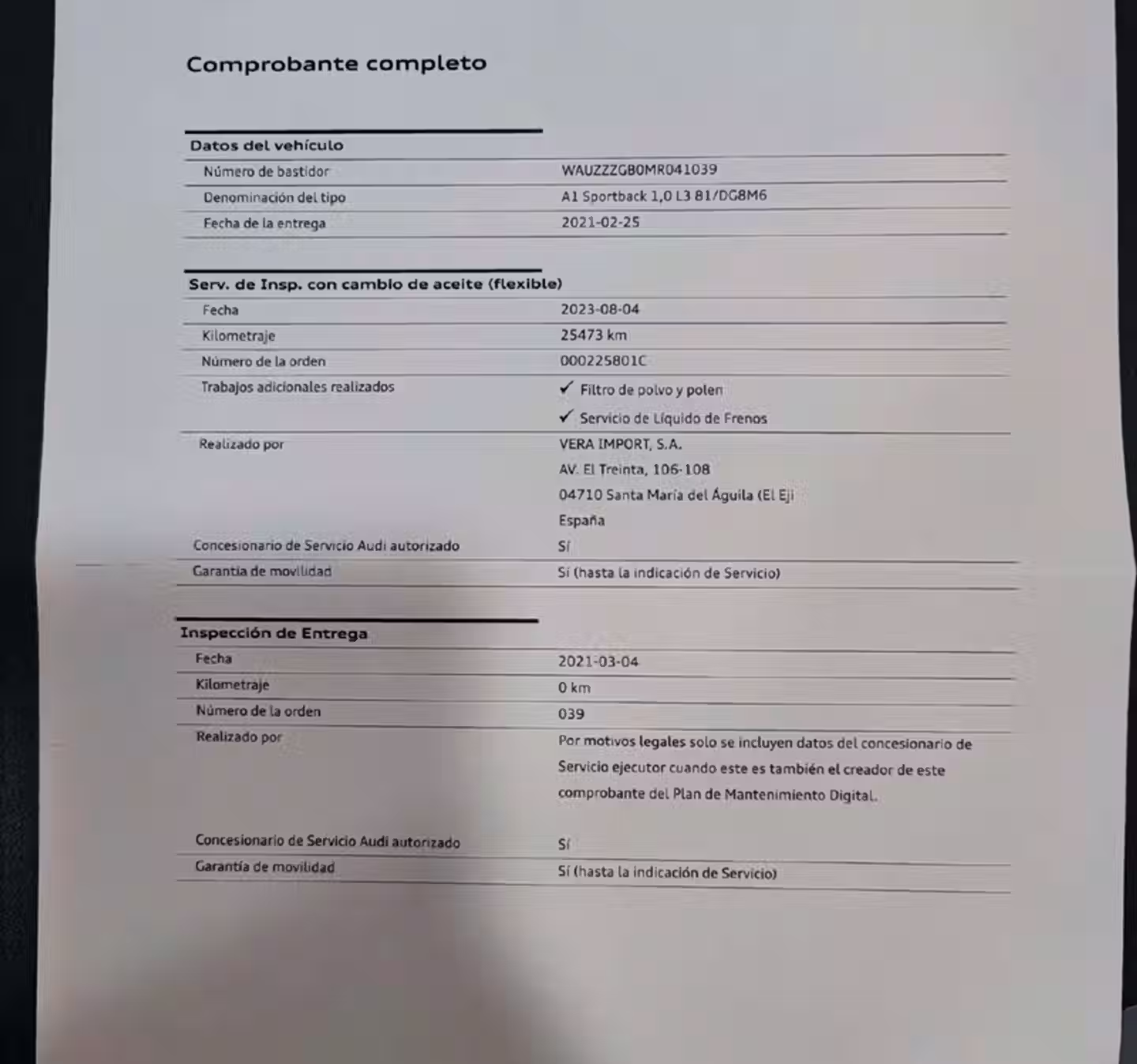 Mantenimiento