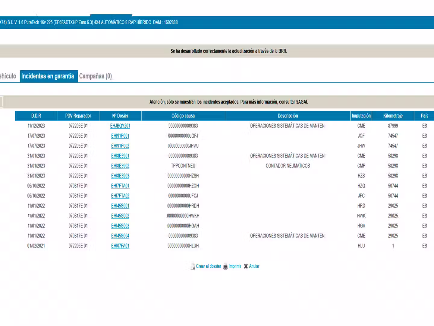 Mantenimiento