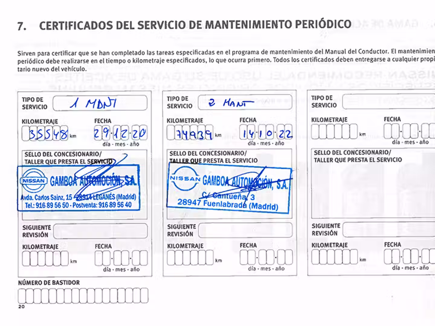 Mantenimiento