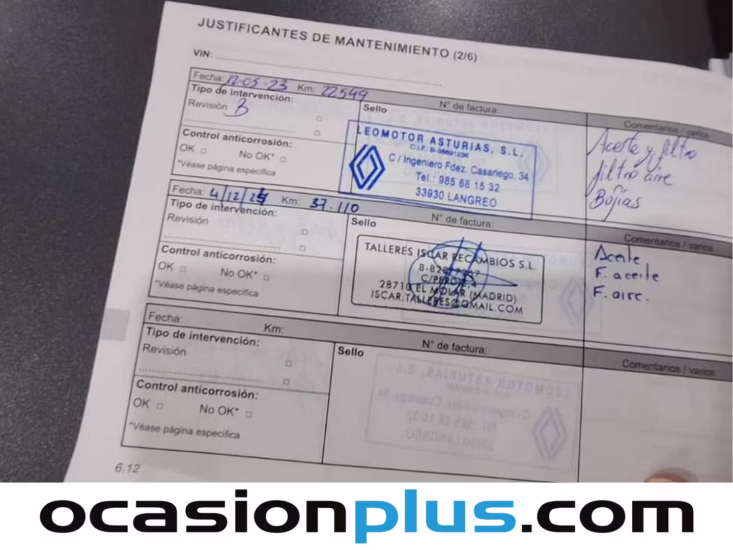 Mantenimiento