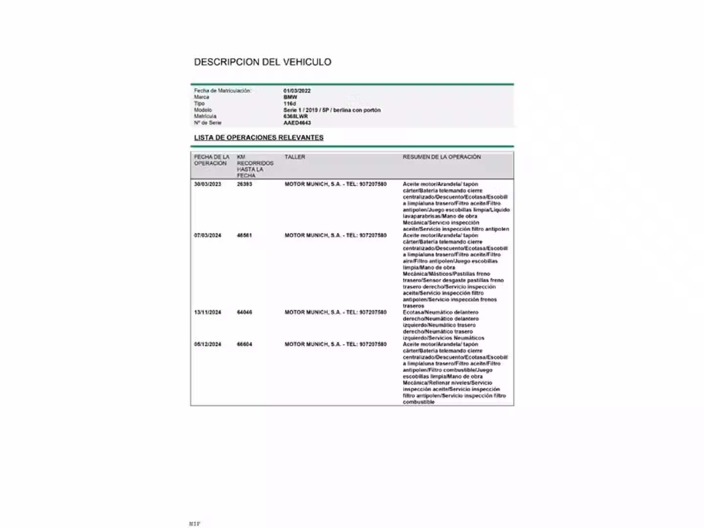 Mantenimiento