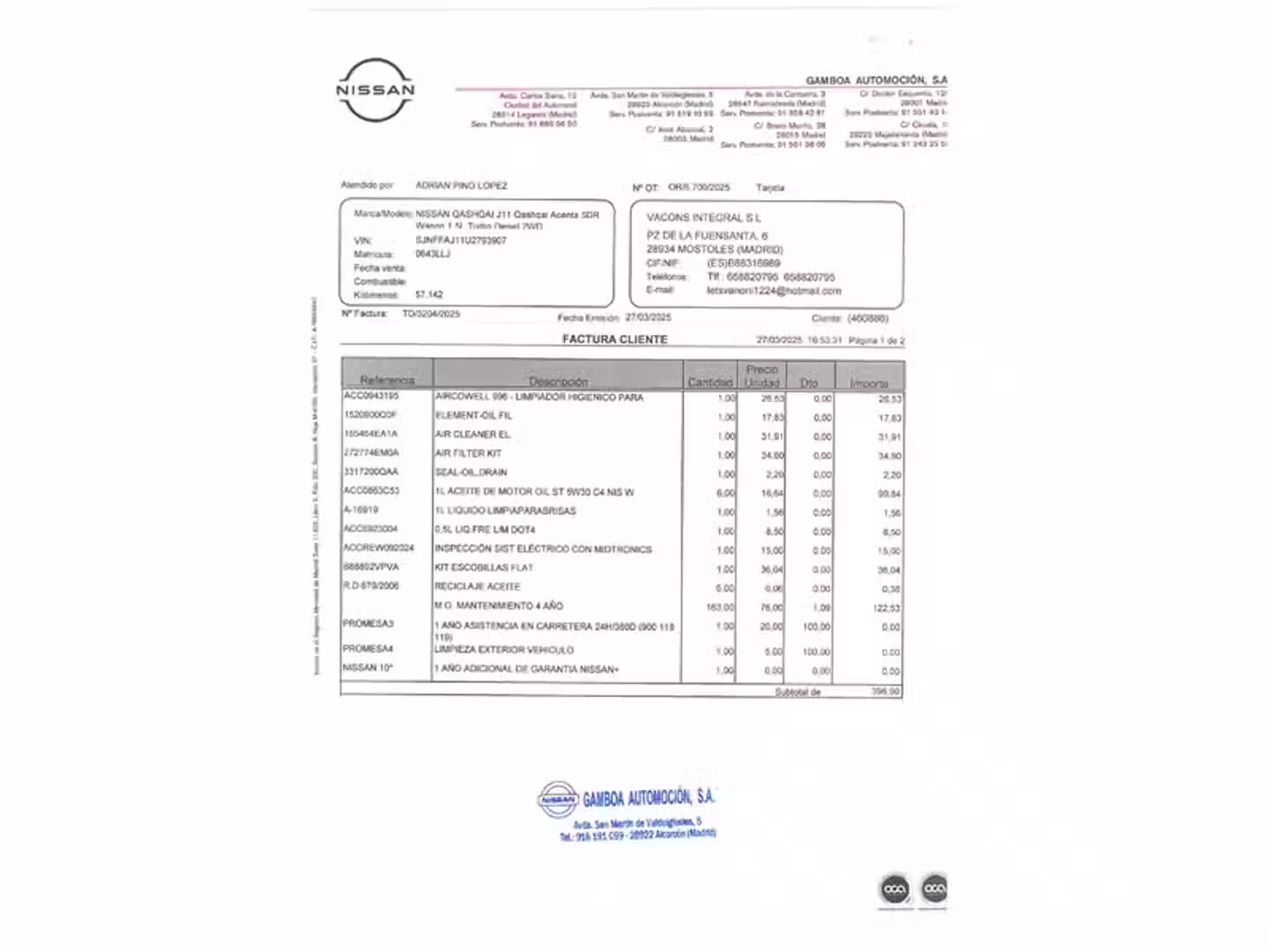 Mantenimiento