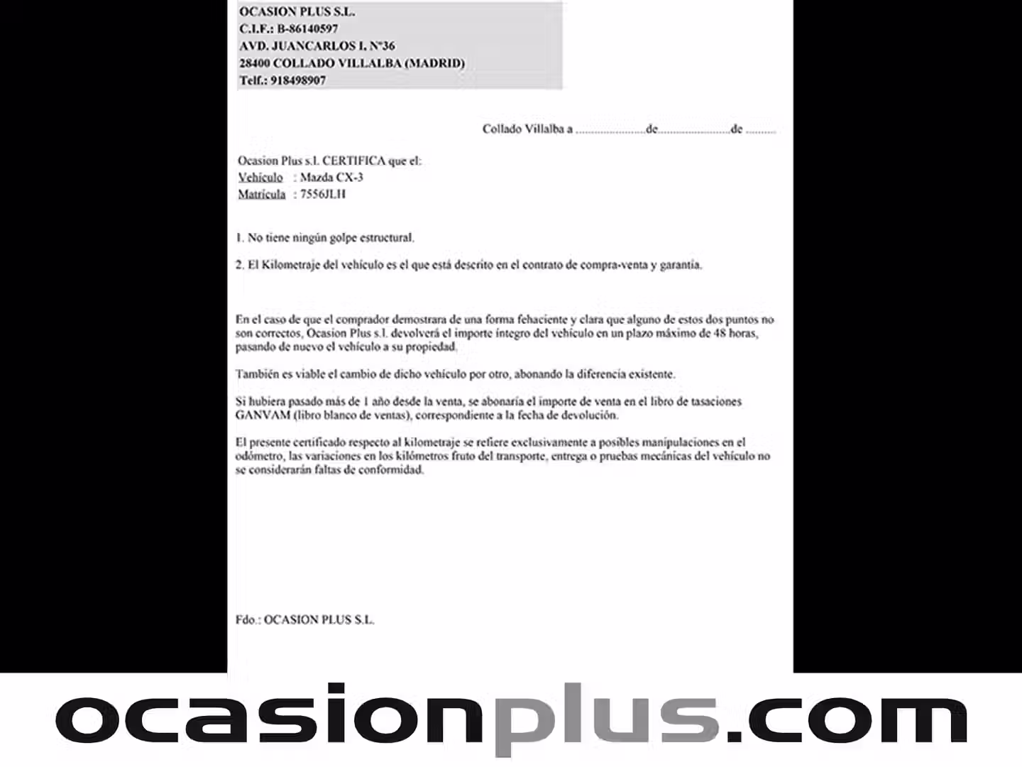 Certificado