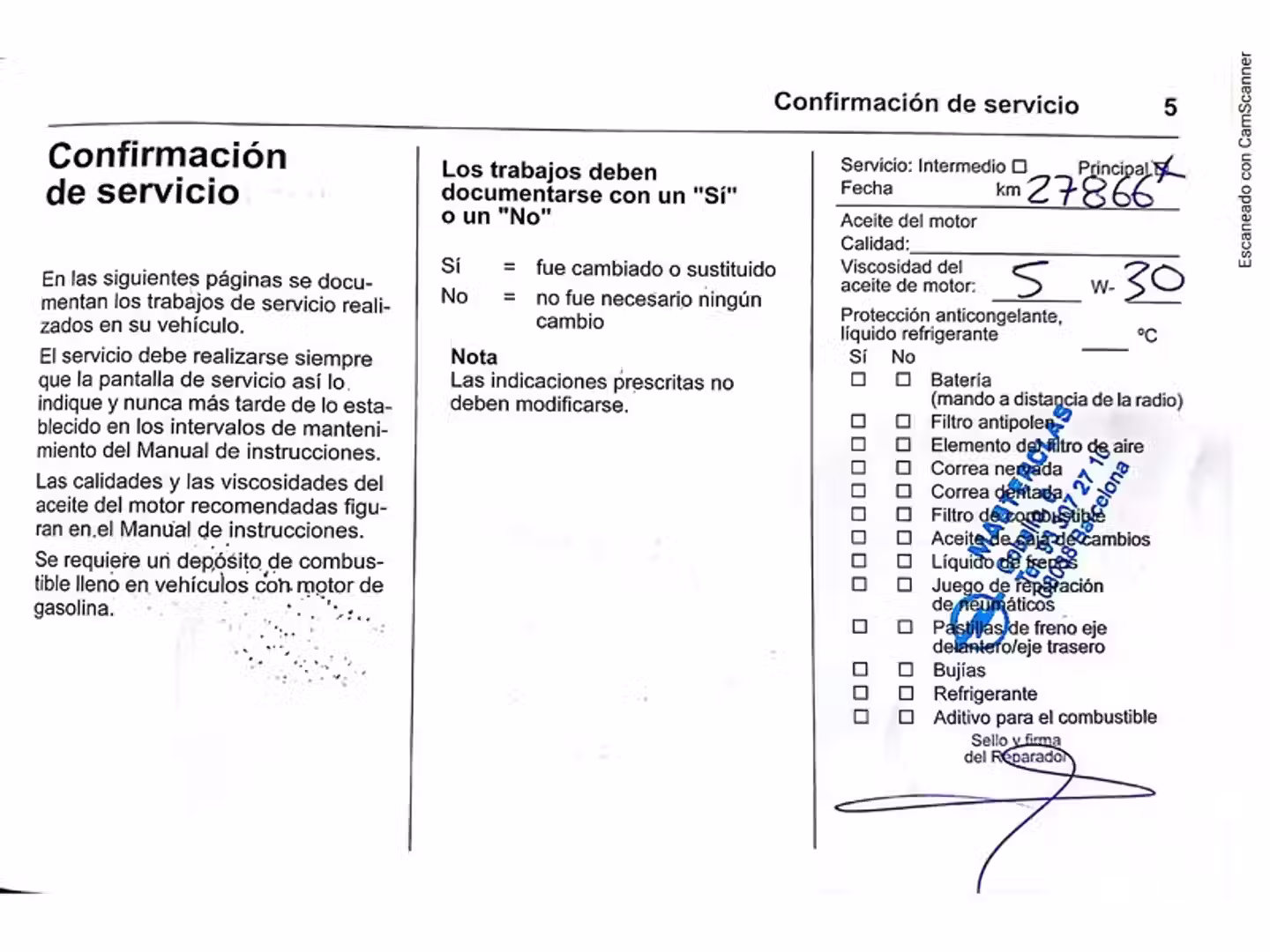 Mantenimiento