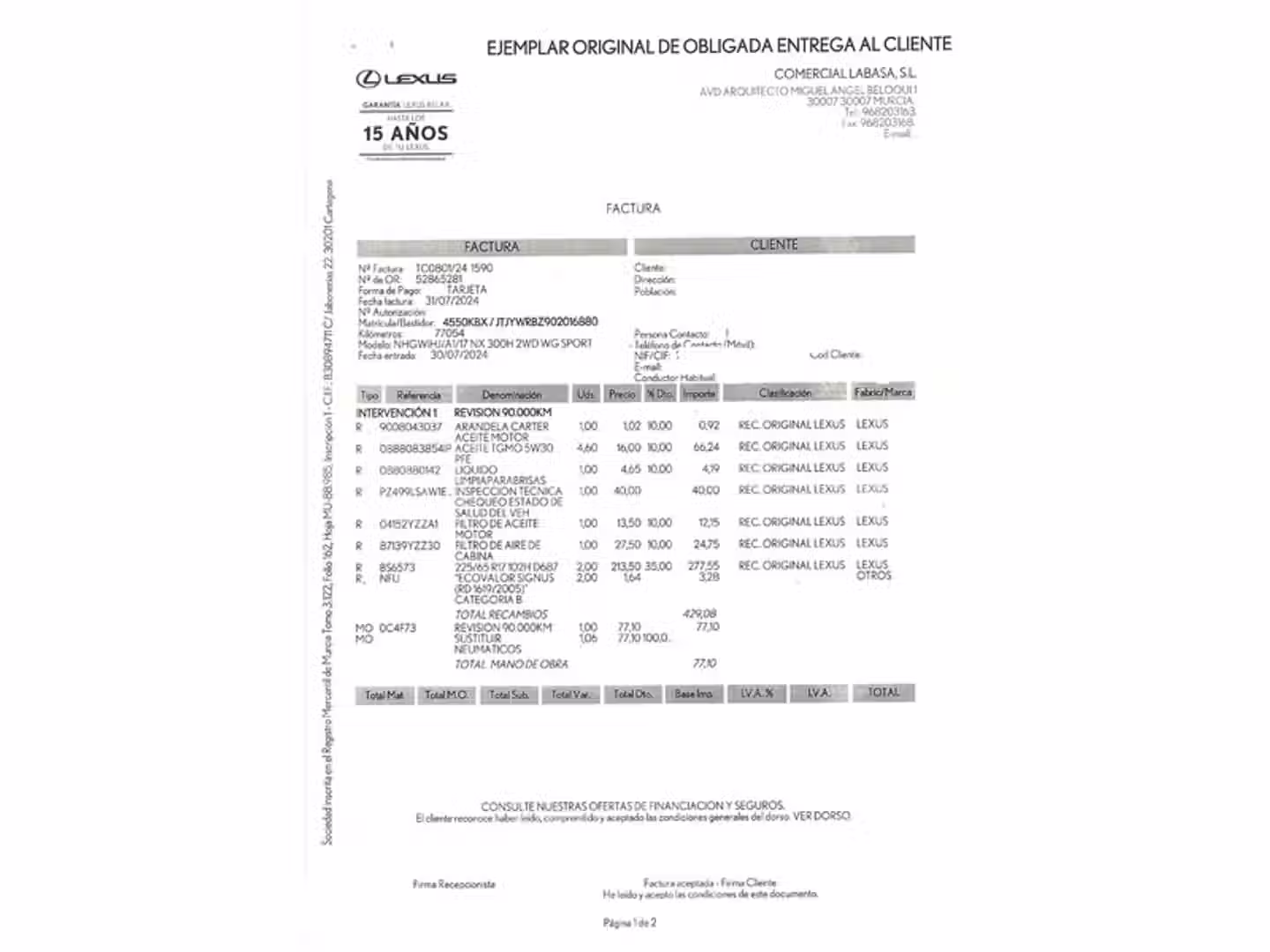 Mantenimiento