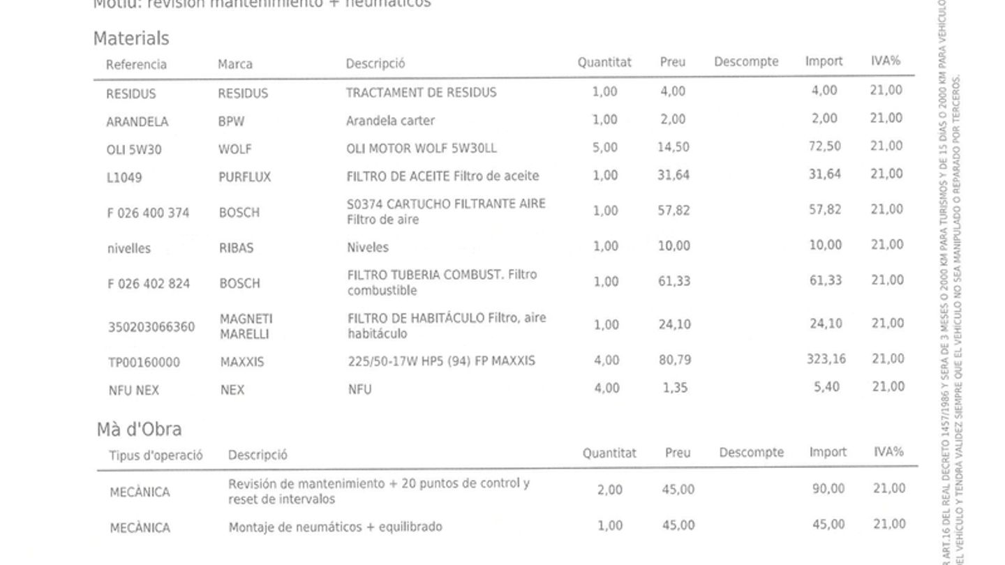 Mantenimiento