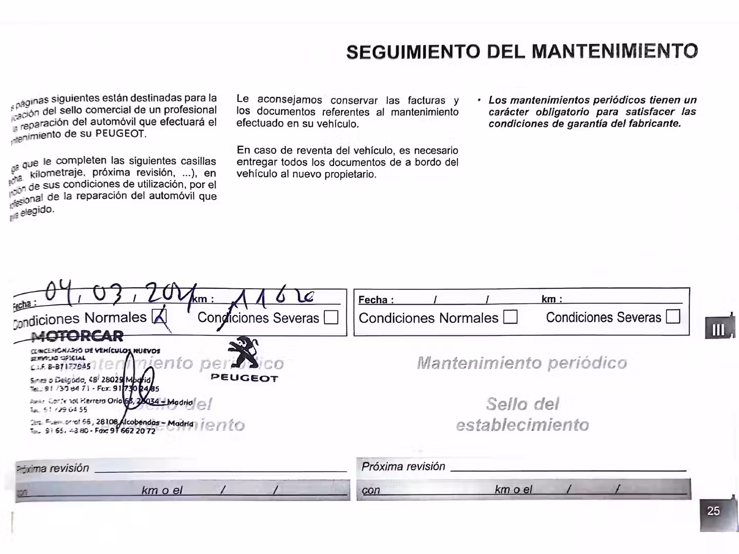 Mantenimiento