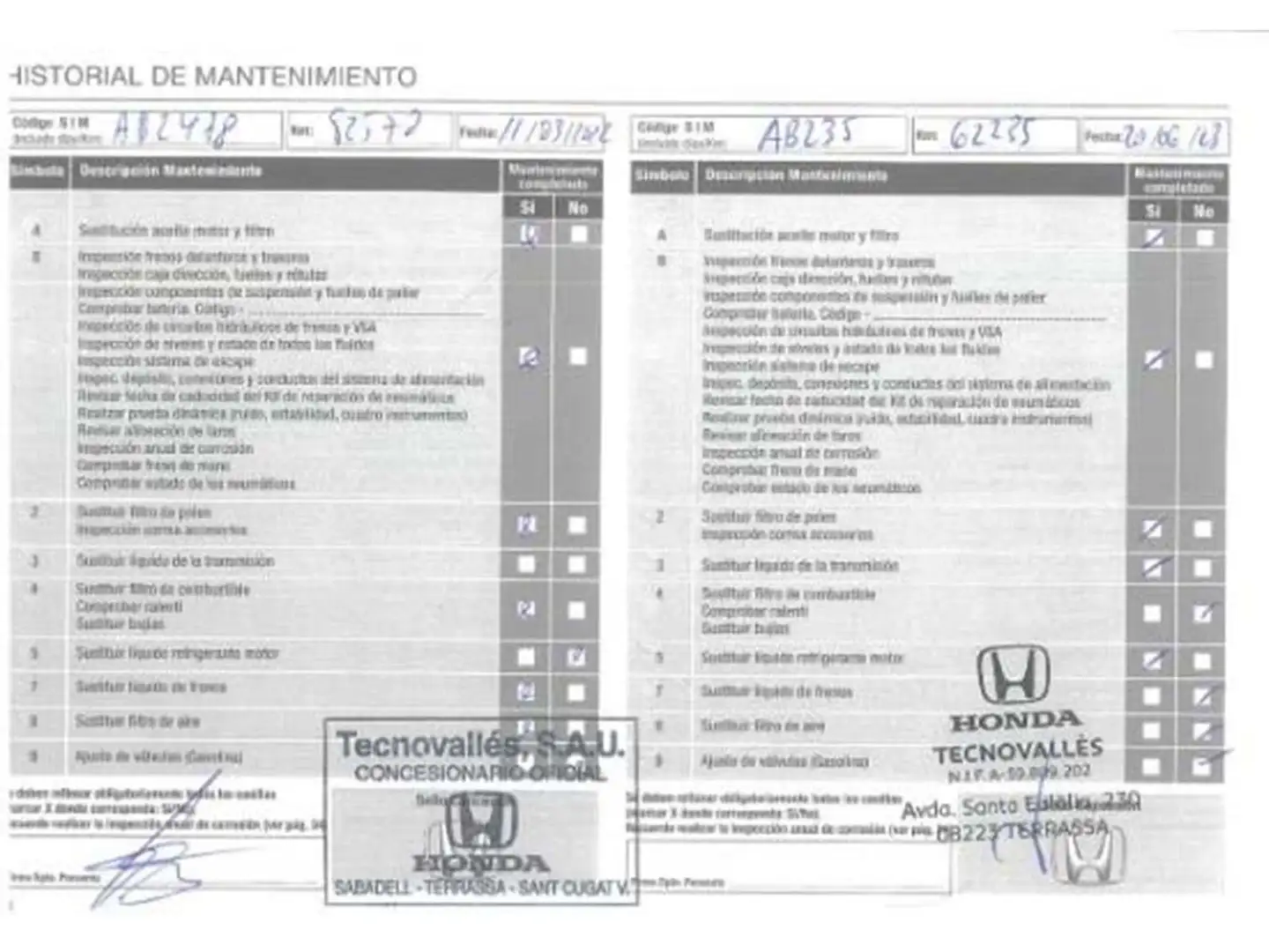 Mantenimiento