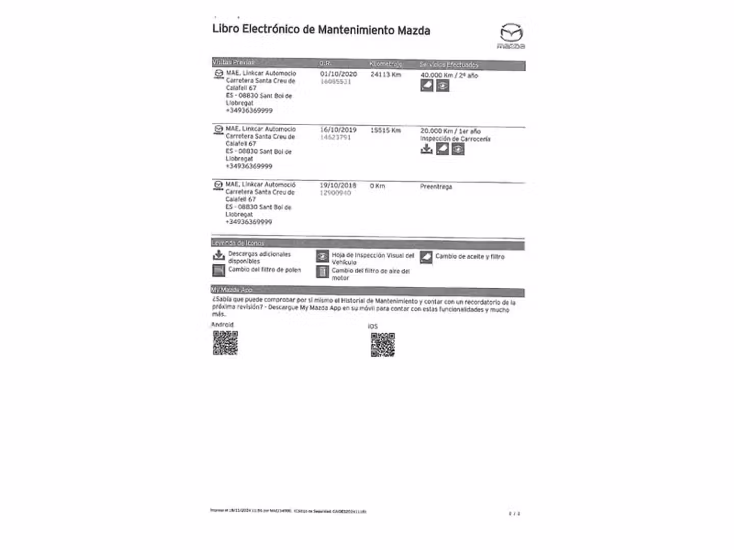 Mantenimiento