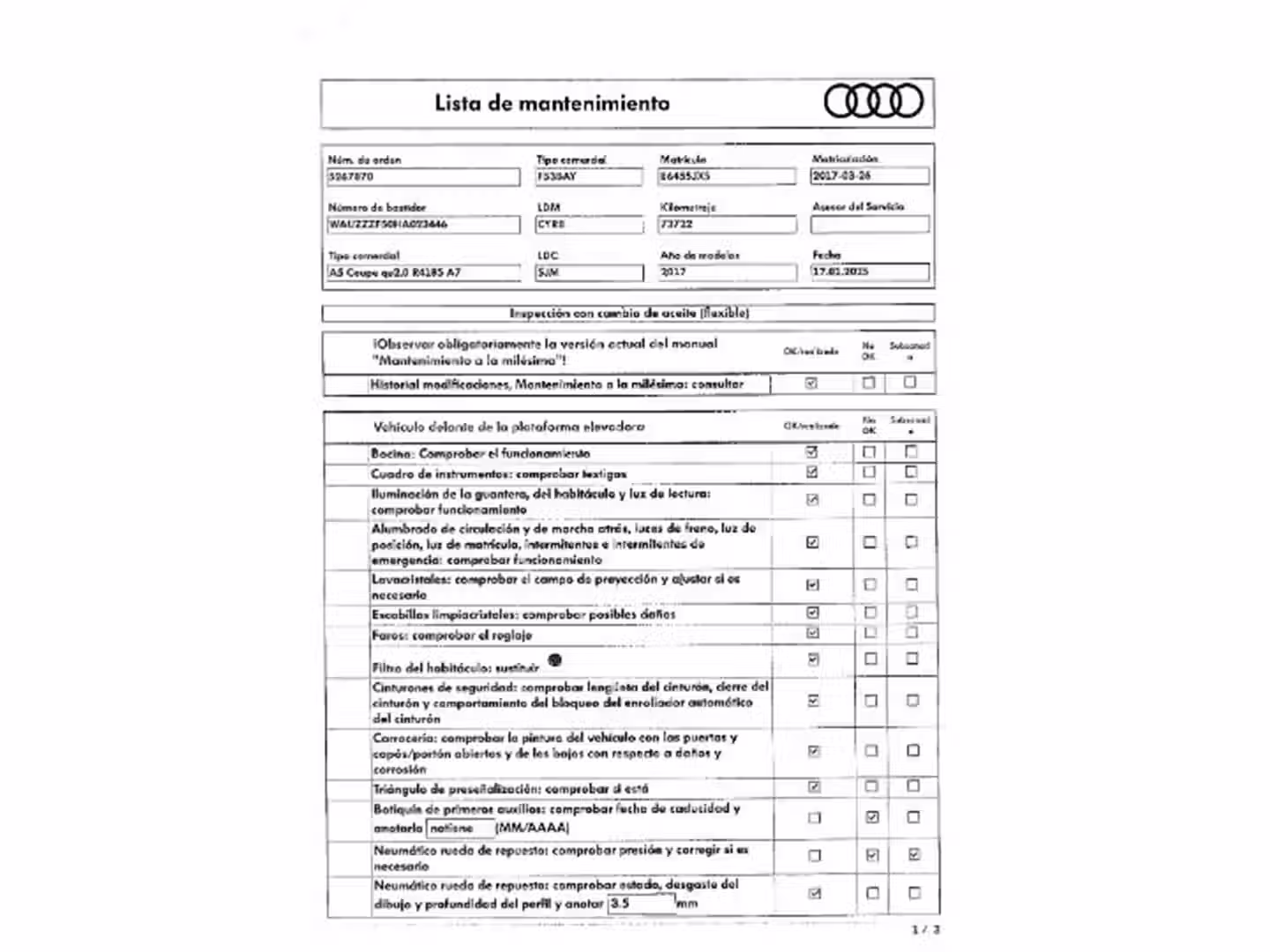 Mantenimiento