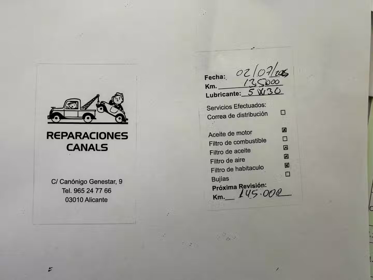 Mantenimiento