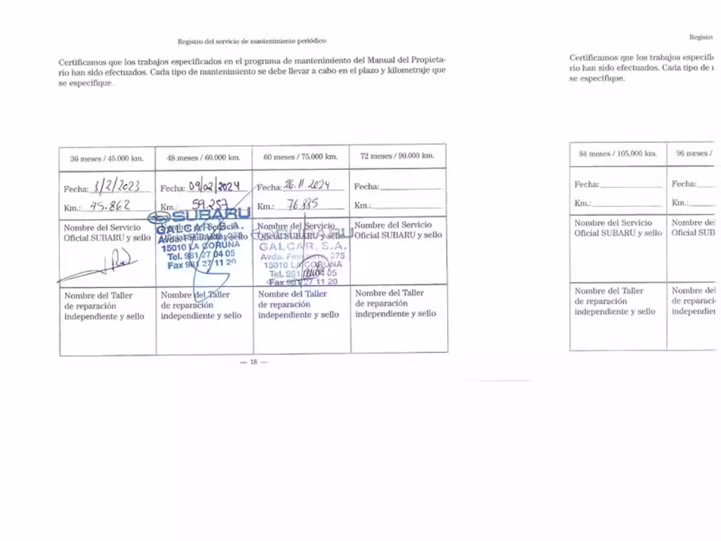Mantenimiento