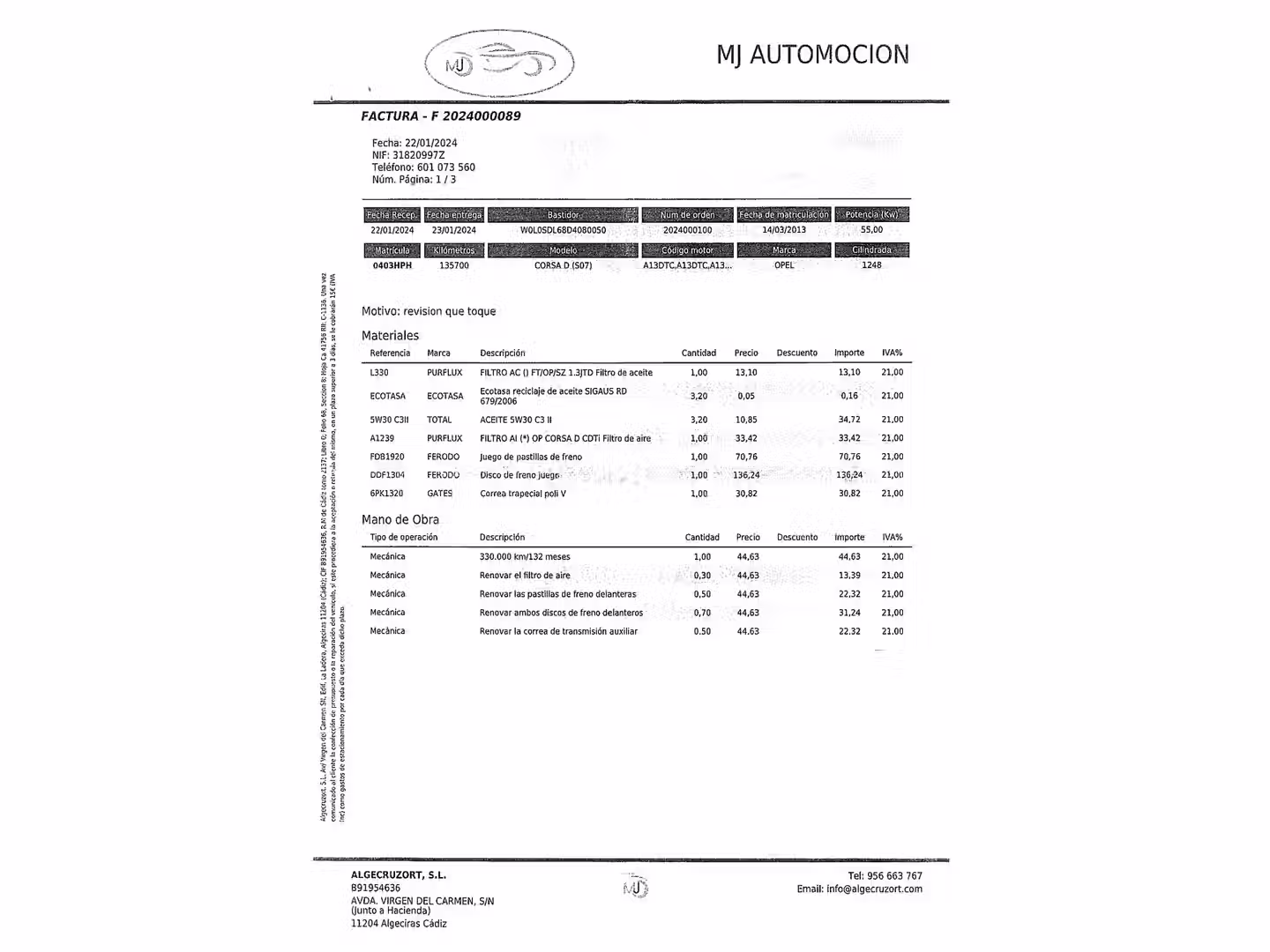 Mantenimiento