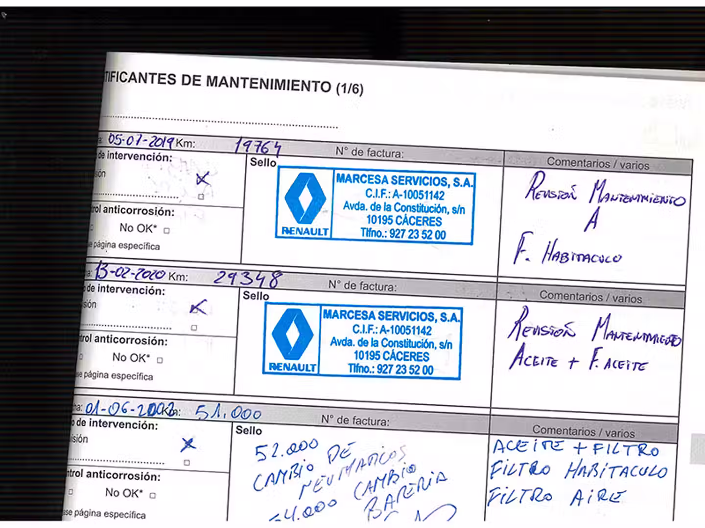 Mantenimiento