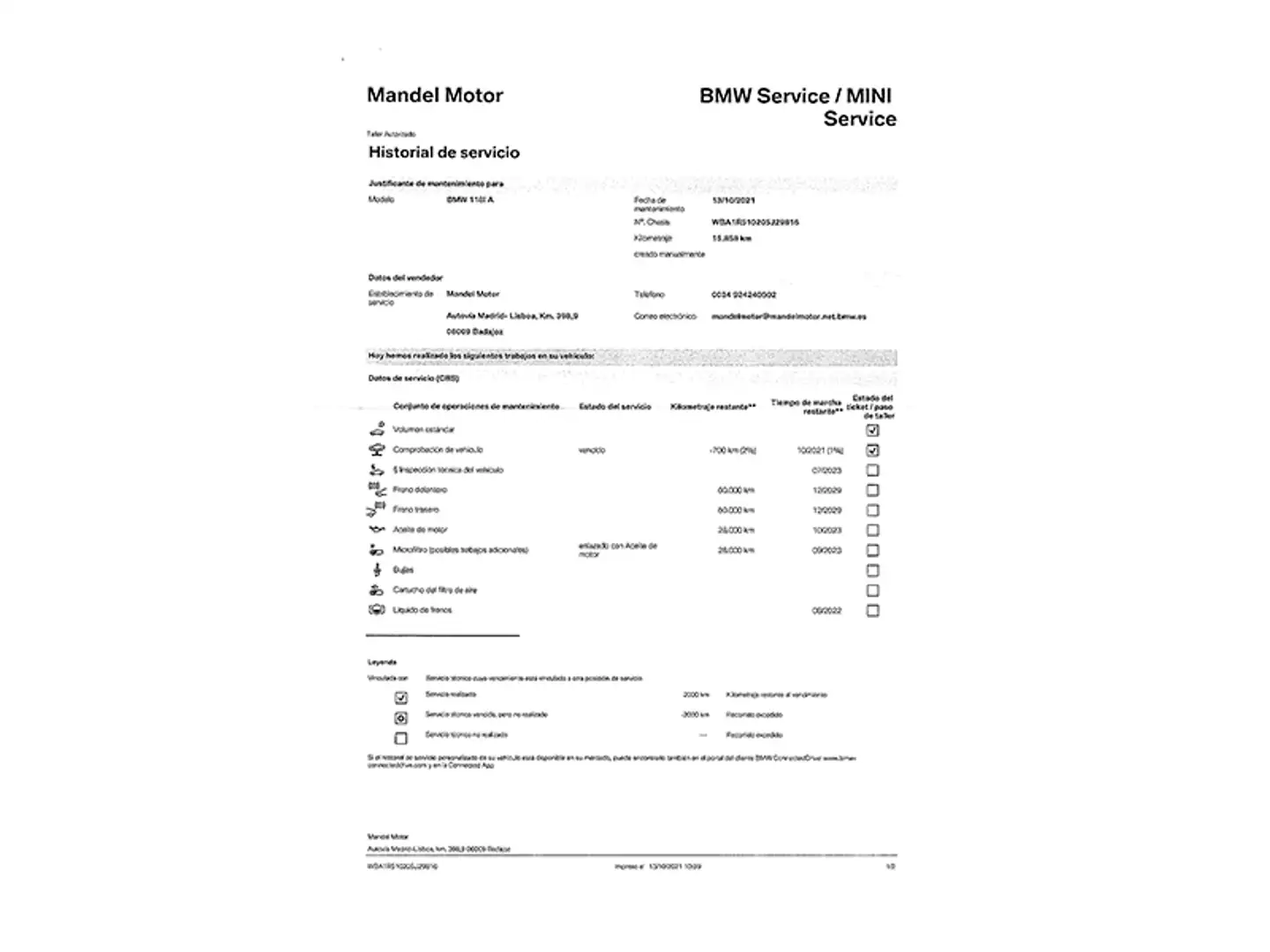 Mantenimiento