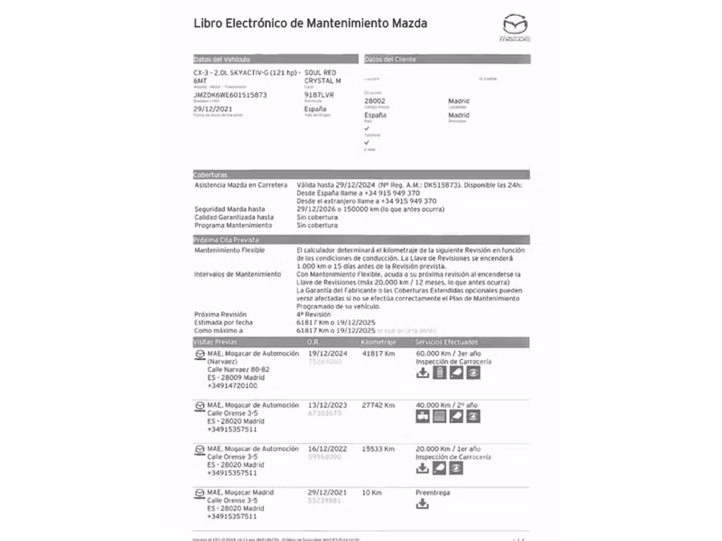 Mantenimiento