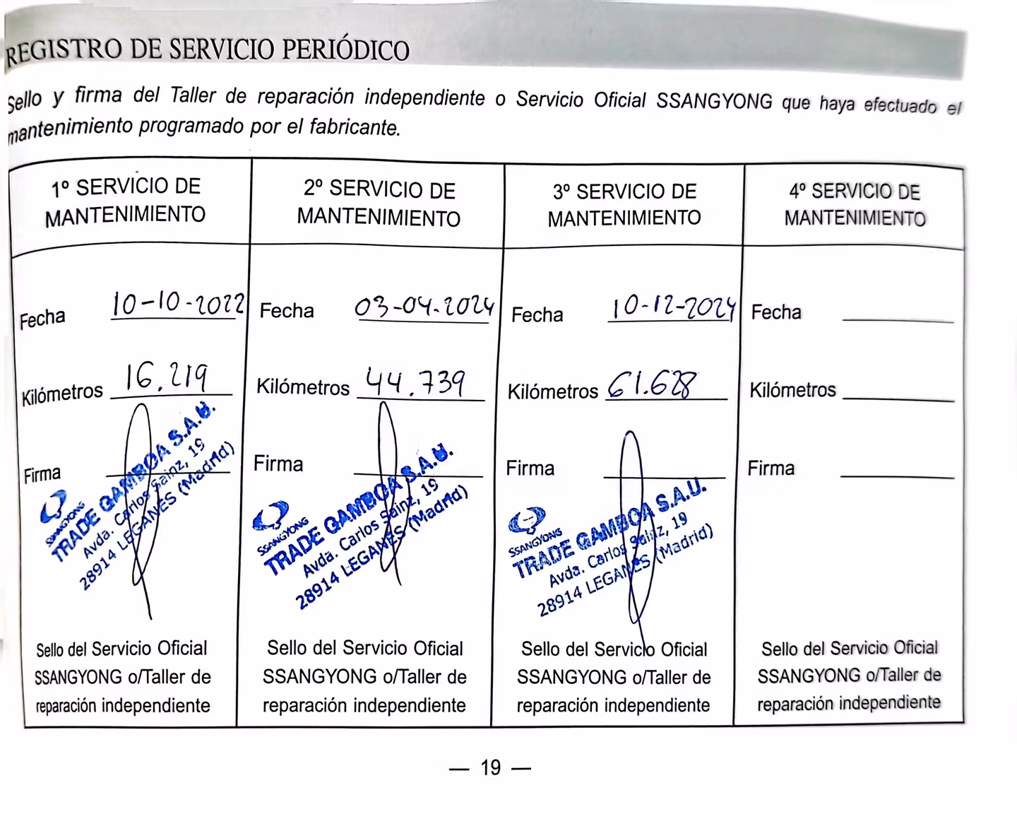 Mantenimiento