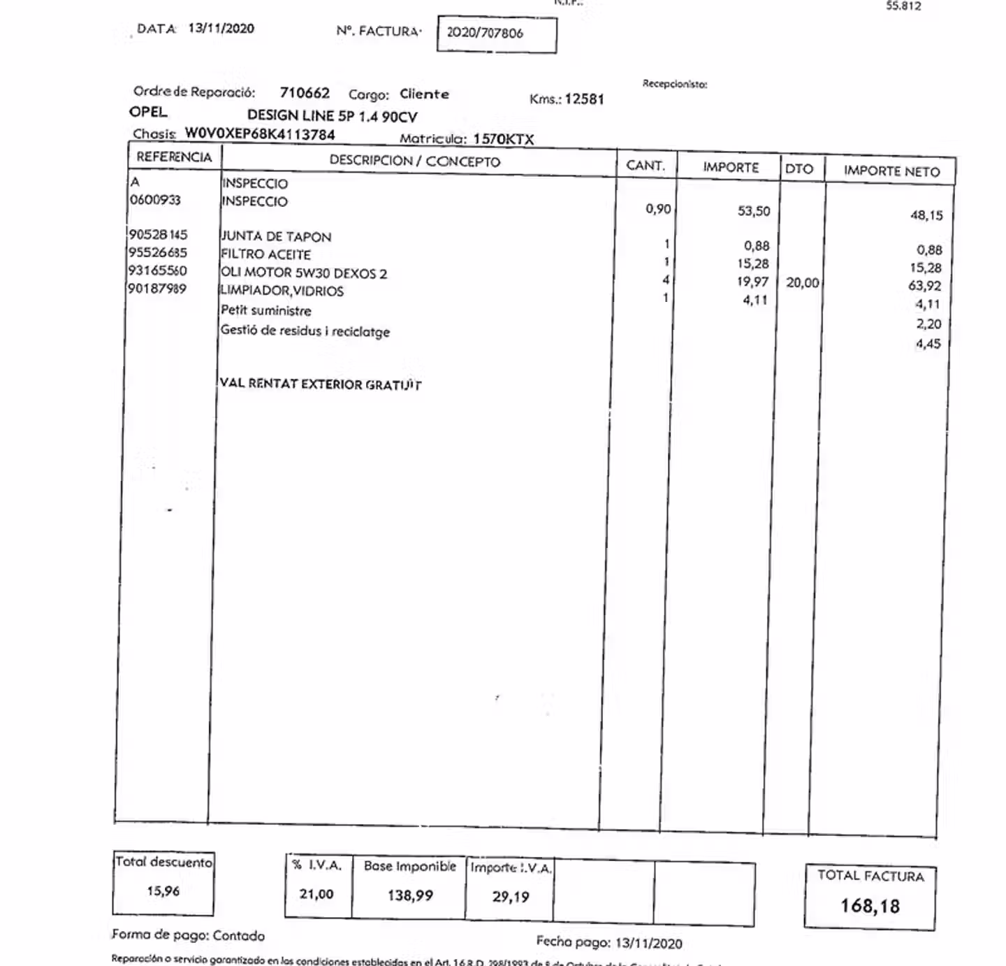 Mantenimiento