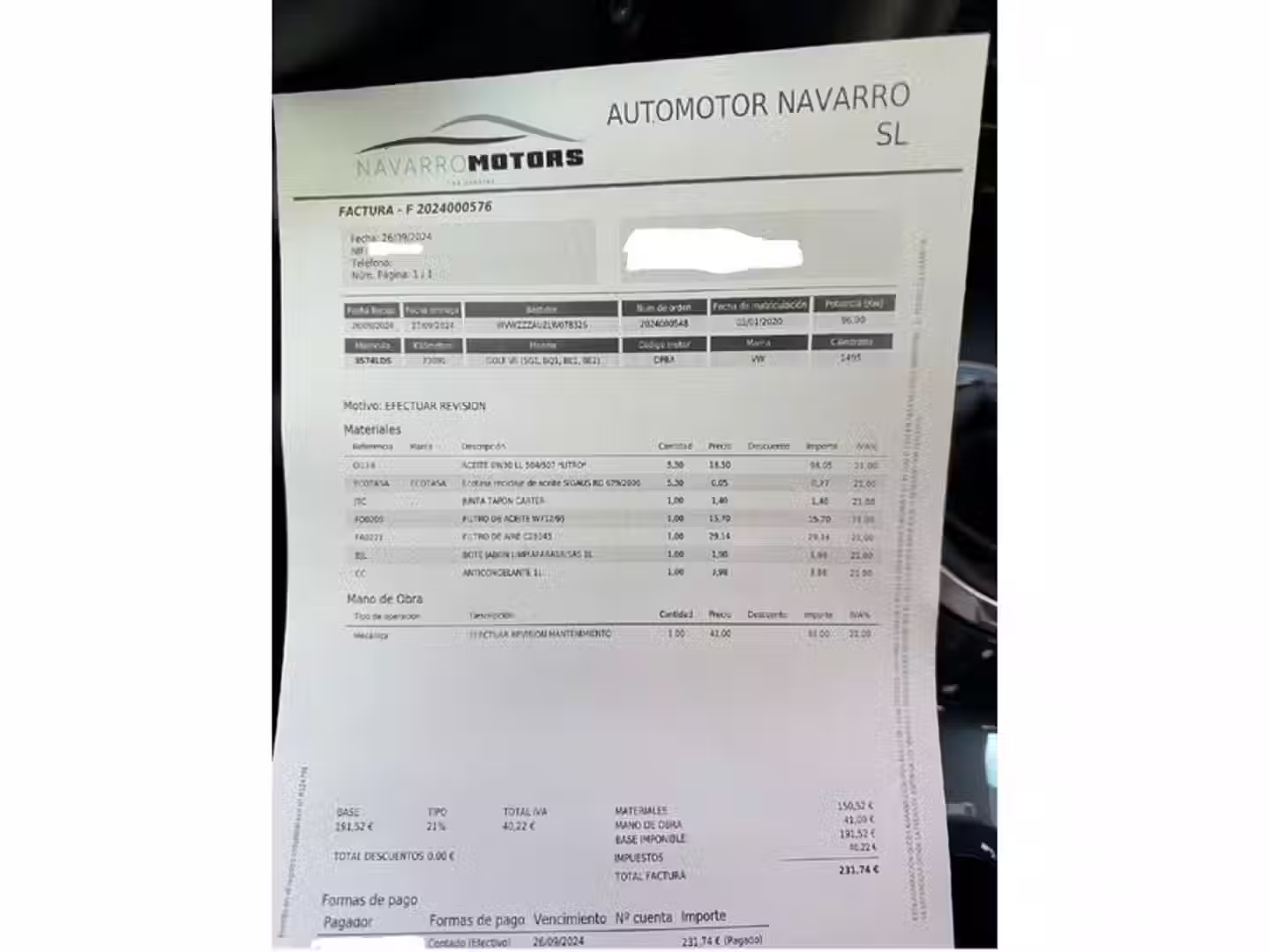 Mantenimiento