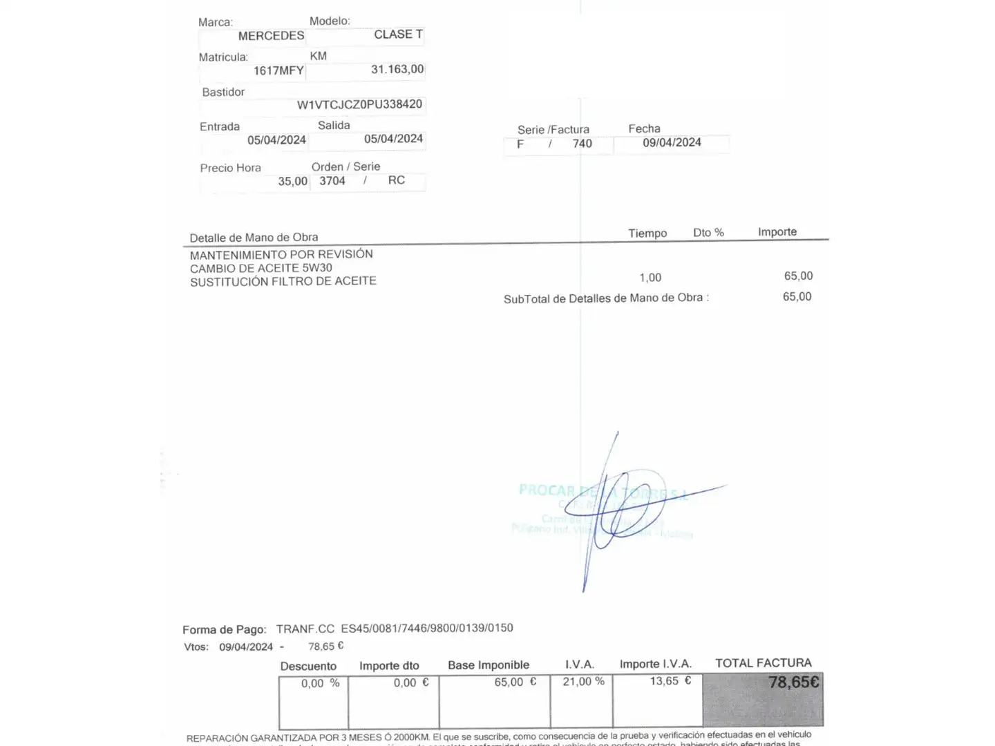Mantenimiento