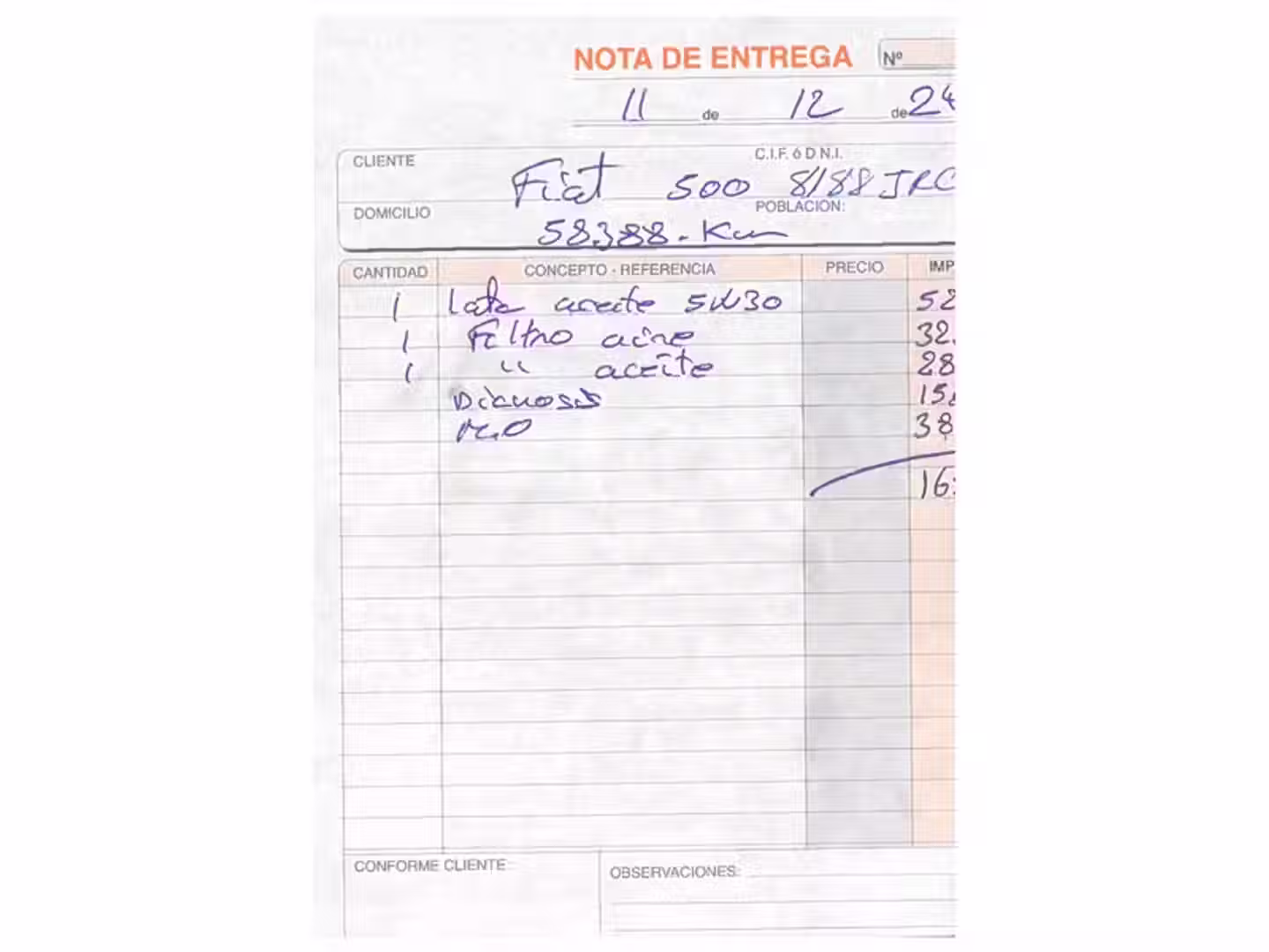 Mantenimiento