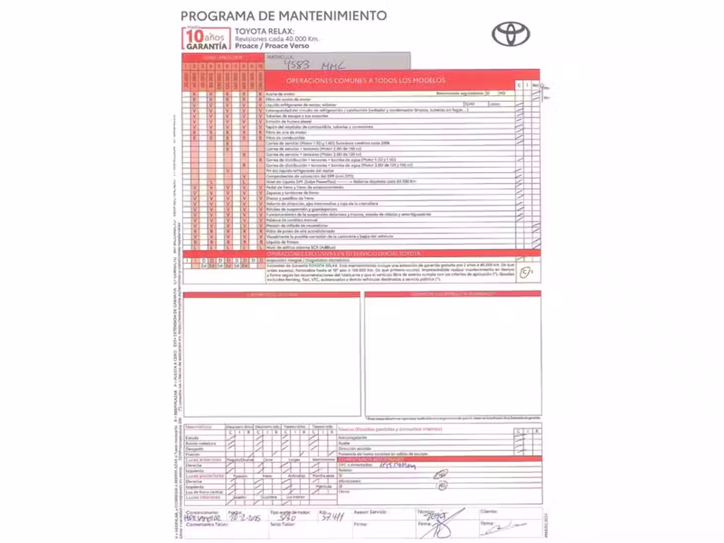 Mantenimiento