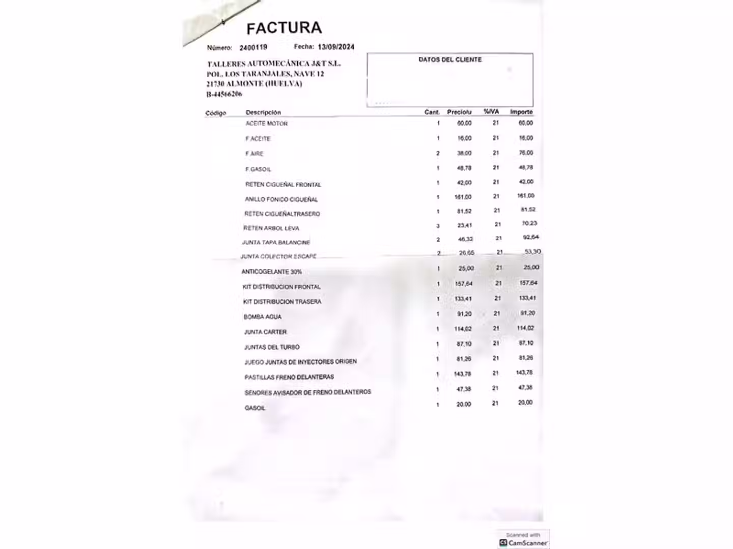 Mantenimiento