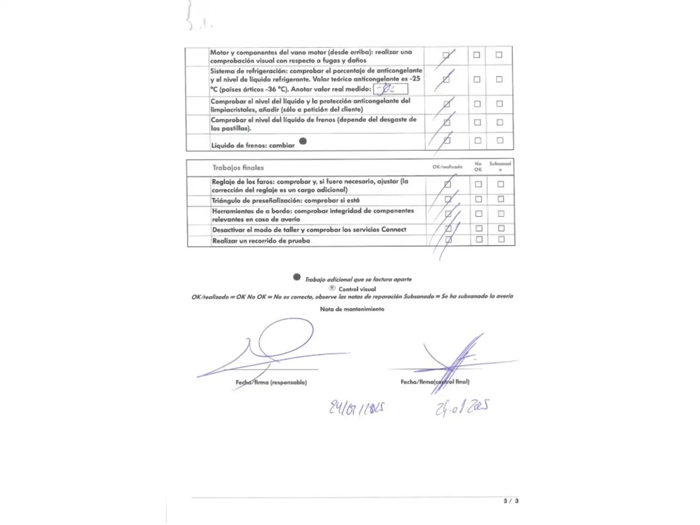 Mantenimiento