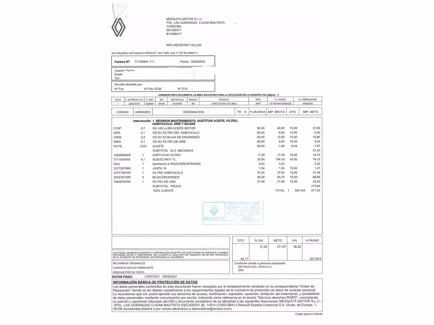 Mantenimiento