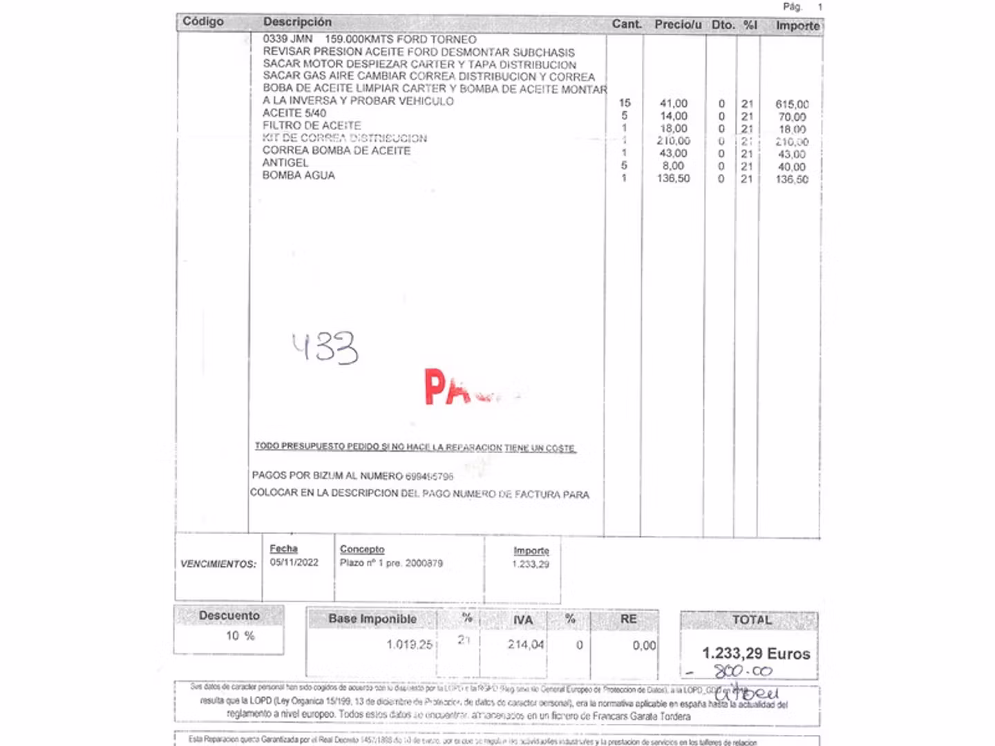 Mantenimiento