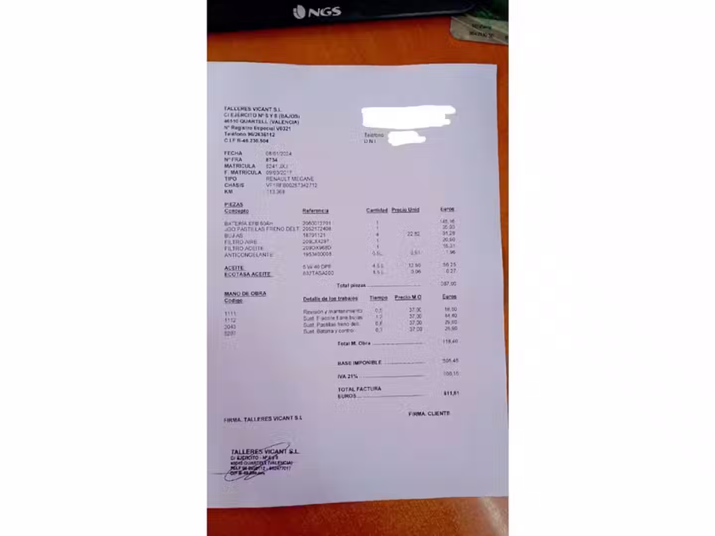 Mantenimiento