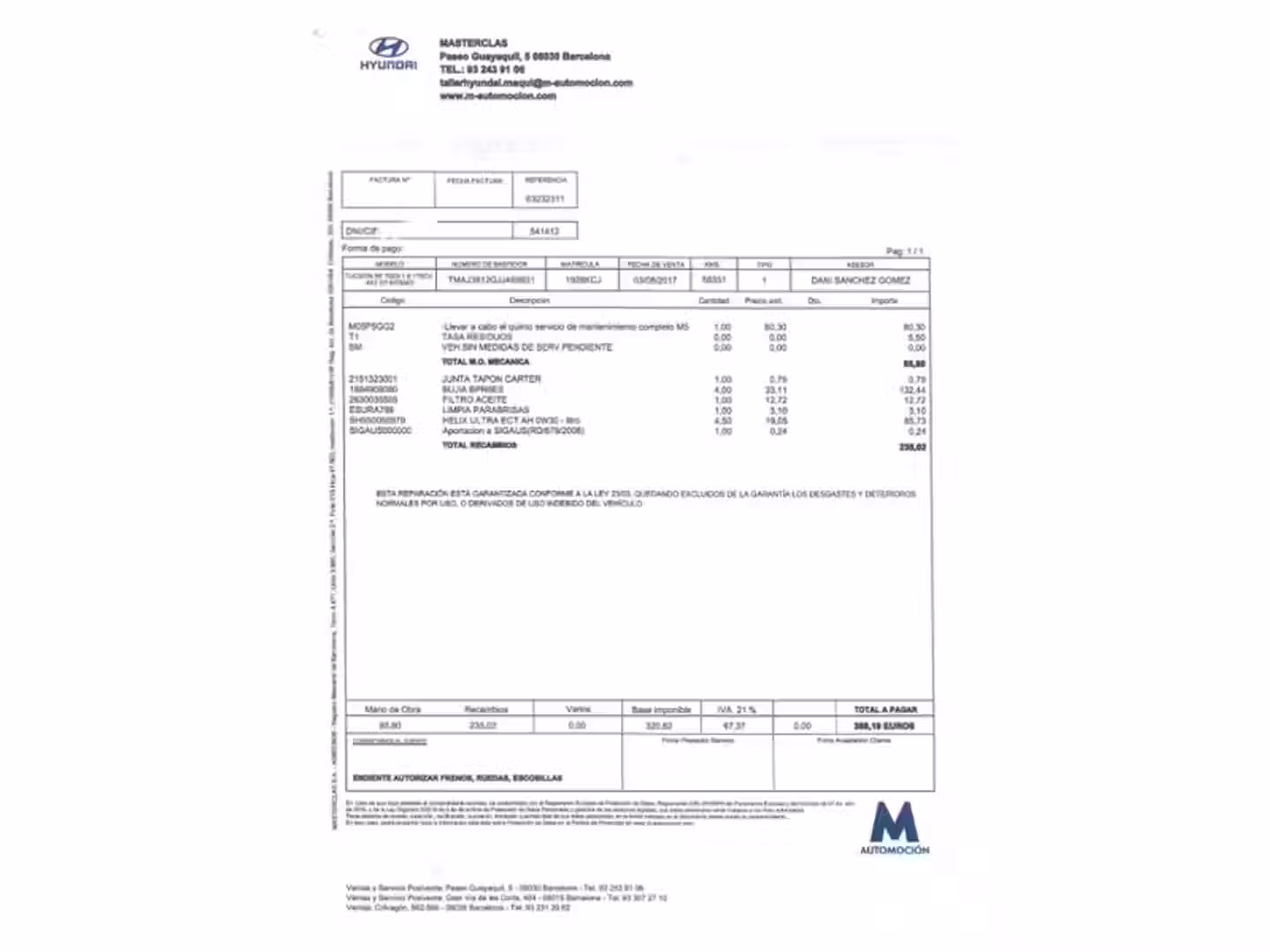 Mantenimiento