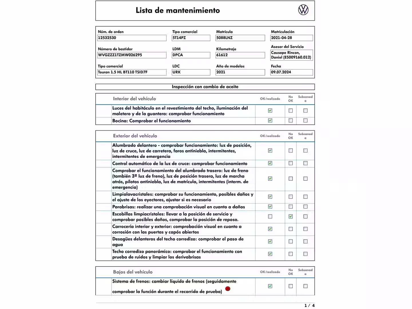 Mantenimiento