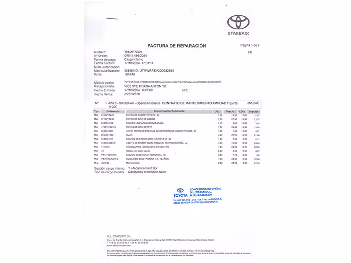 Mantenimiento