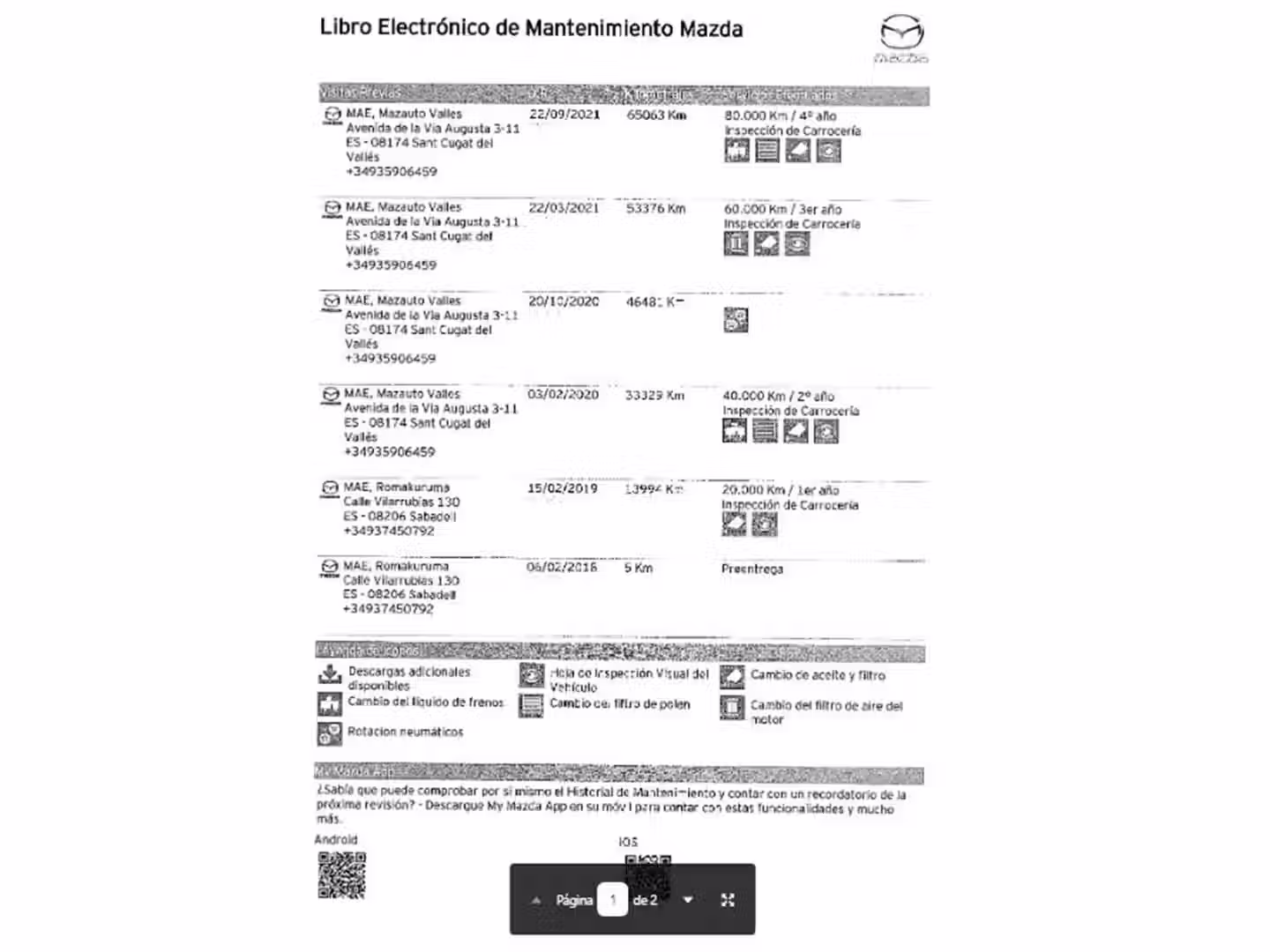 Mantenimiento