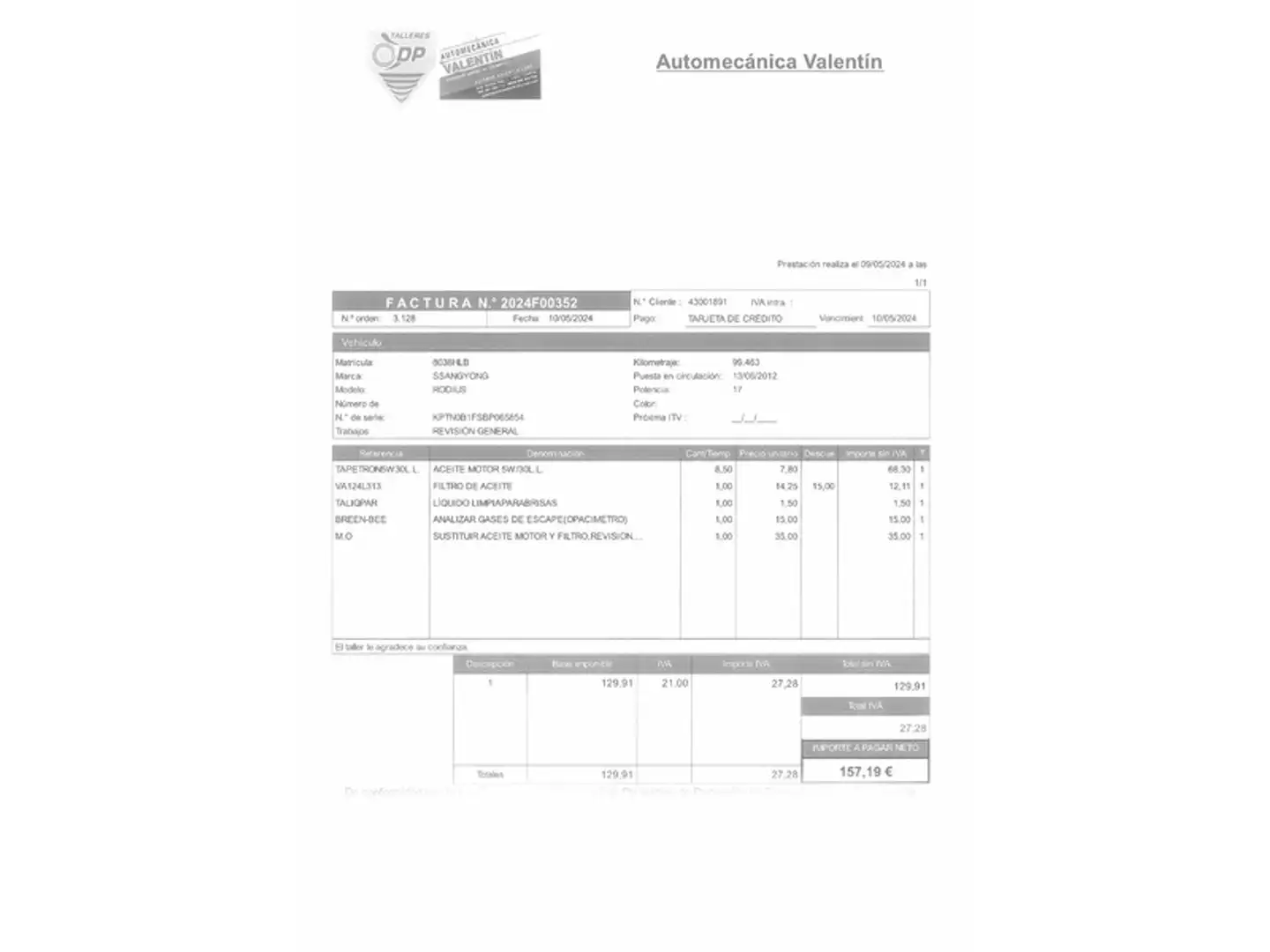 Mantenimiento