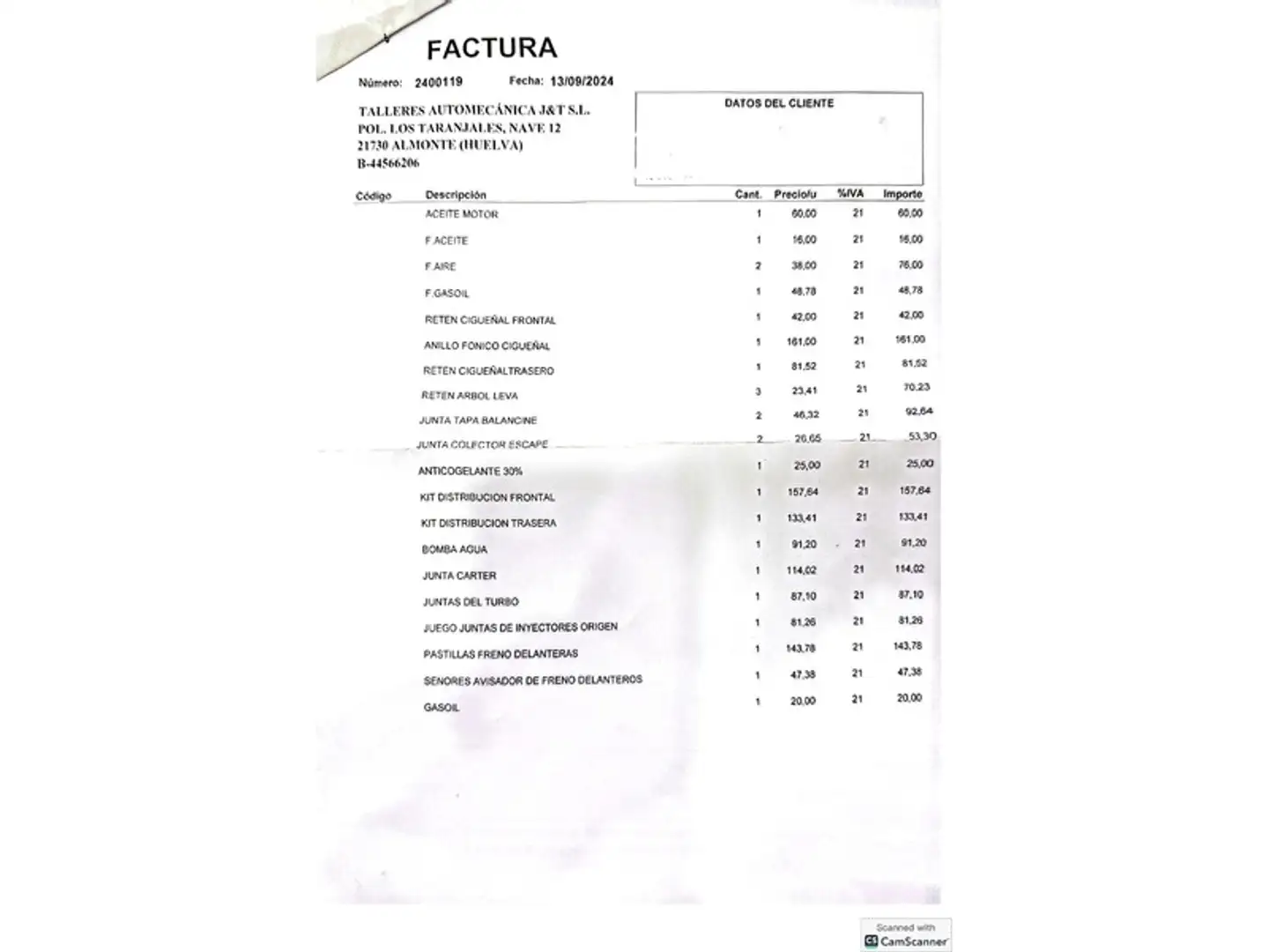 Mantenimiento
