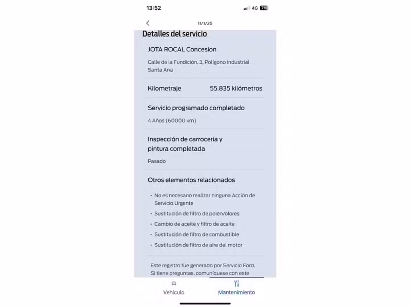 Mantenimiento