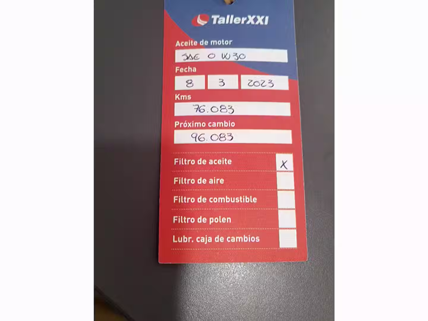 Mantenimiento