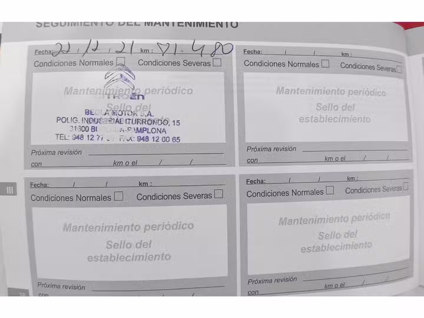 Mantenimiento