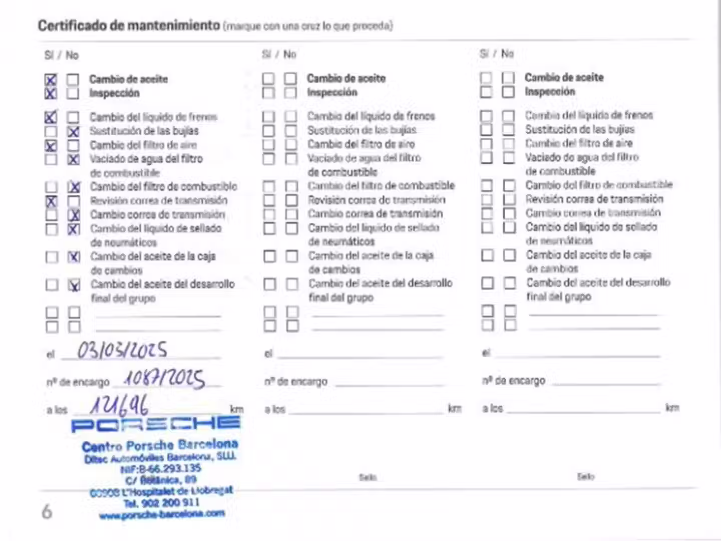 Mantenimiento