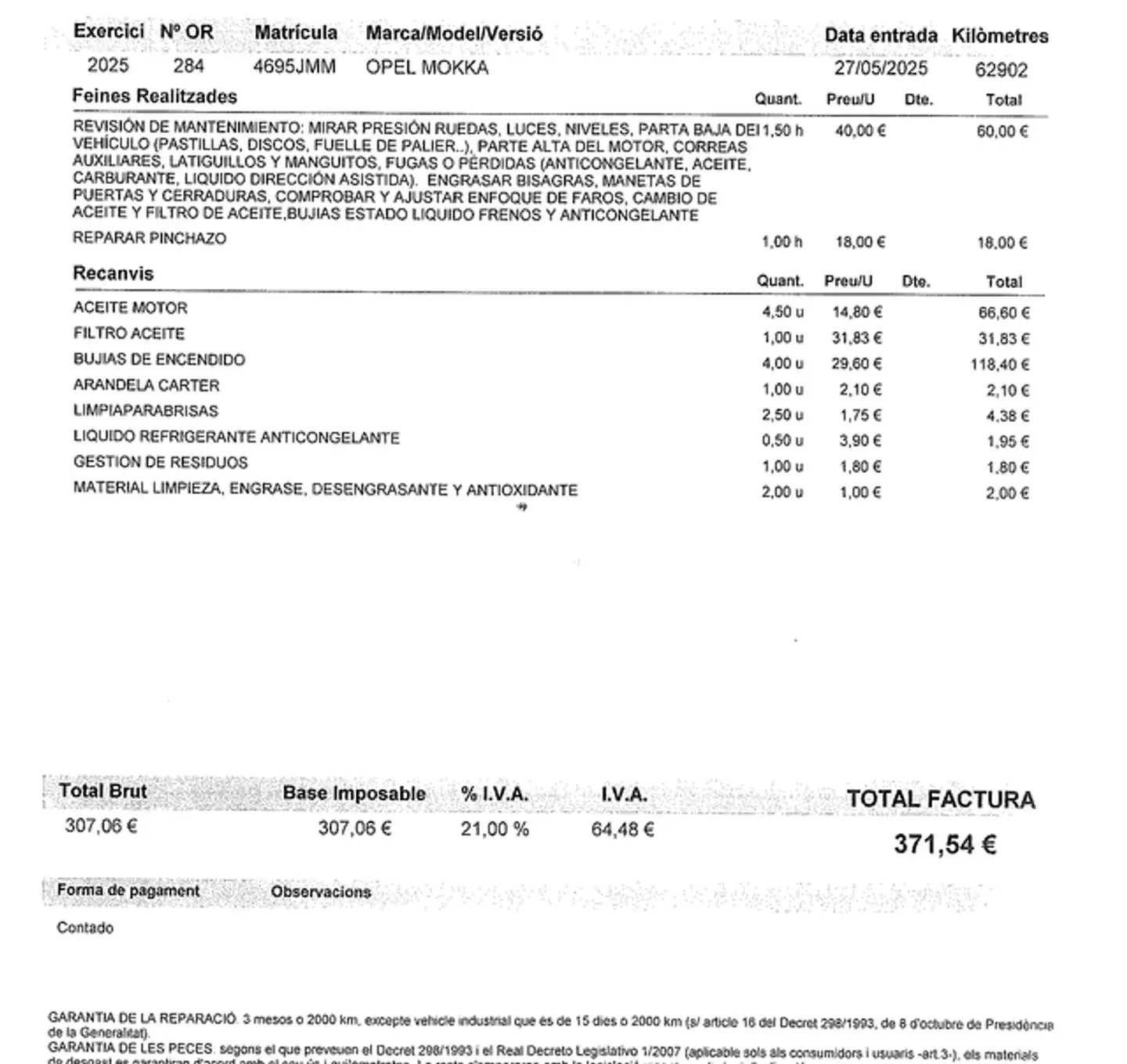 Mantenimiento