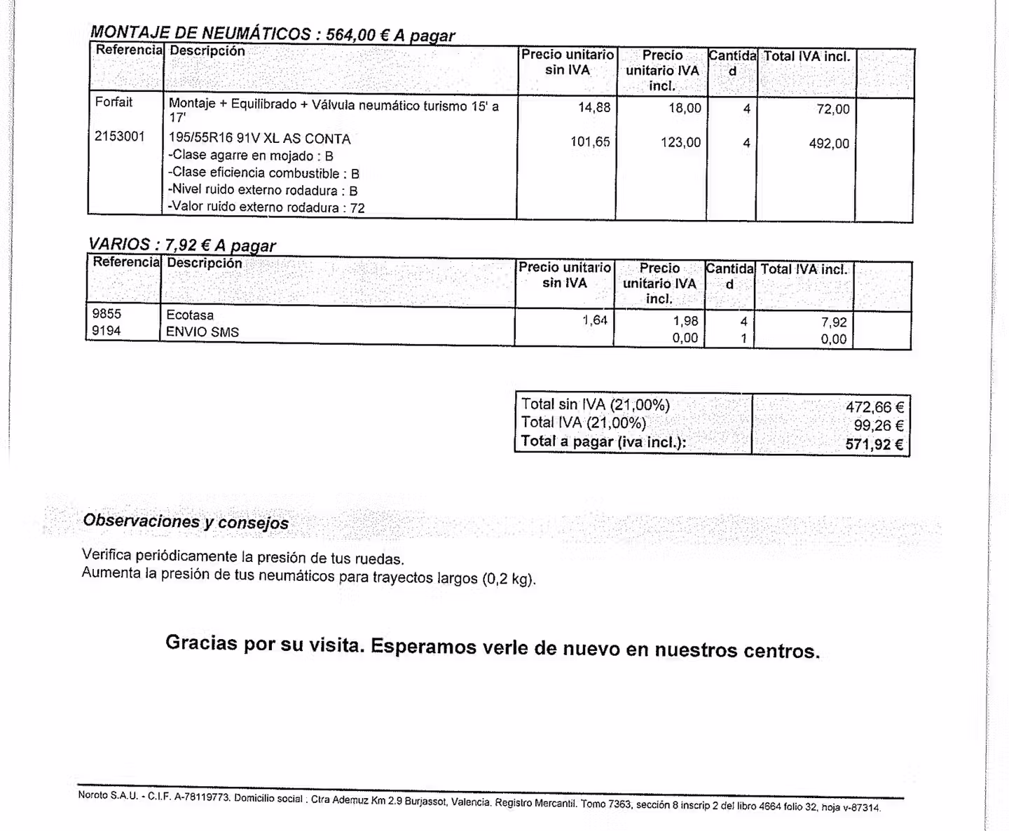 Mantenimiento